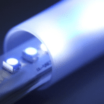 Blue glow led tube