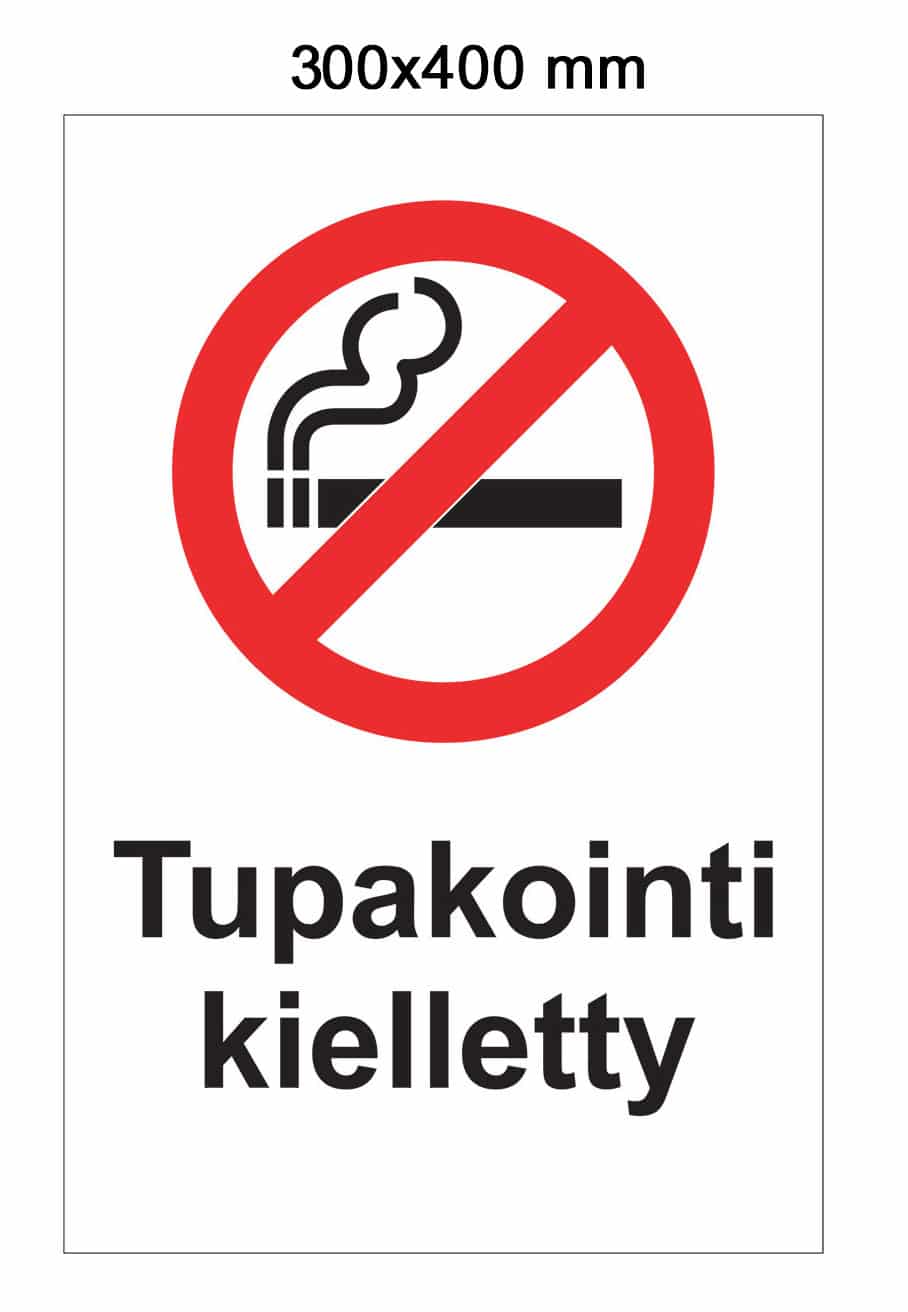 tupakointi kielletty pysty 300x400